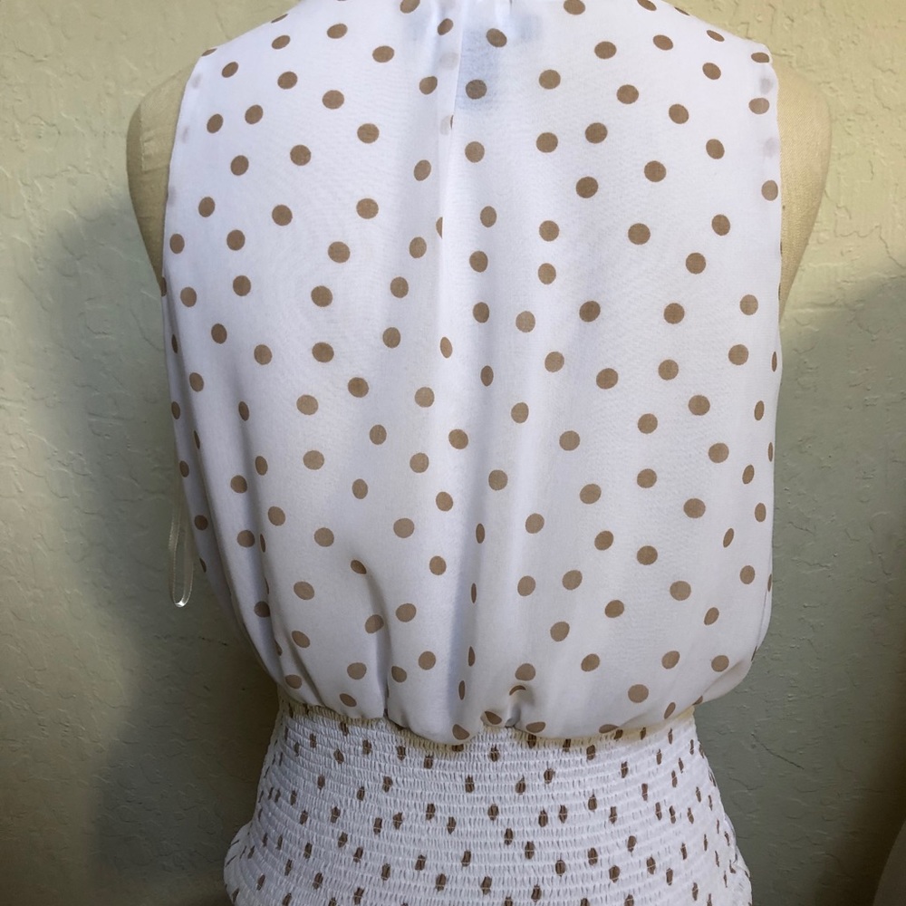 Polka dot tank top - Picture 2 of 2